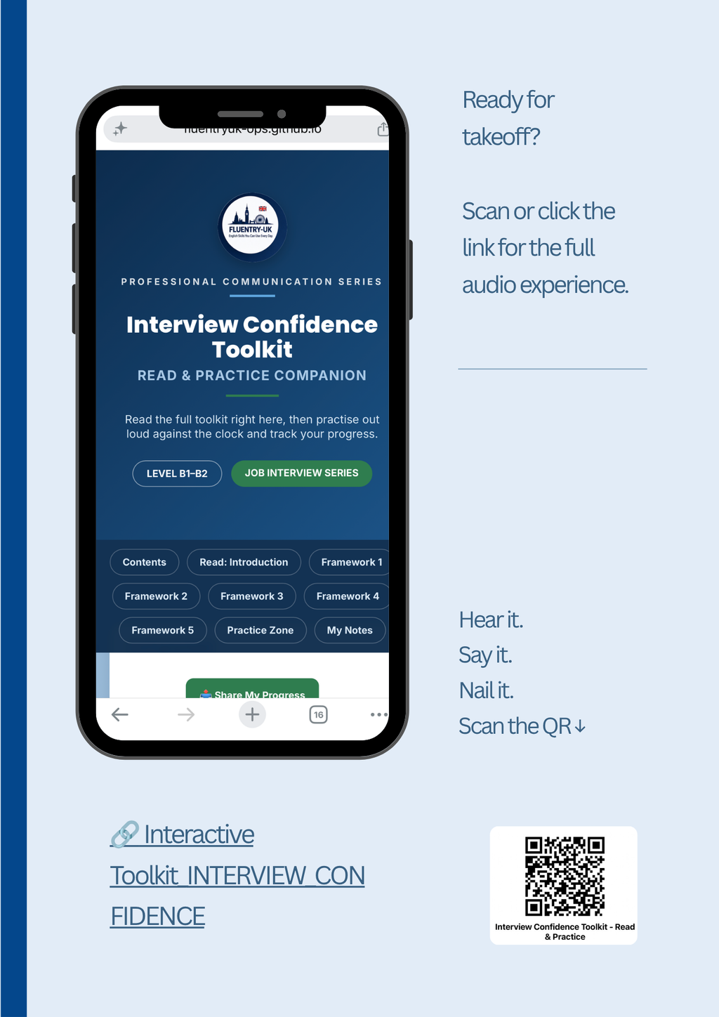Job Interview Response Toolkit | Interview Confidence Toolkit
