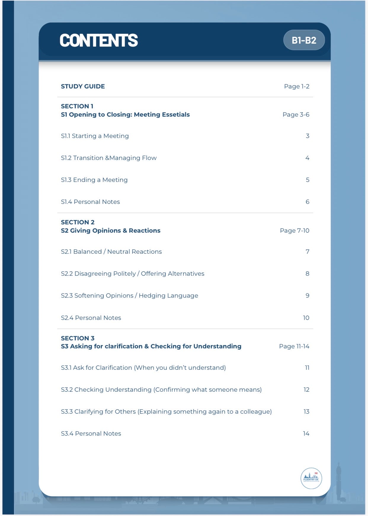 Professional Communication Toolkit | UK Workplace English | Fluentry-UK