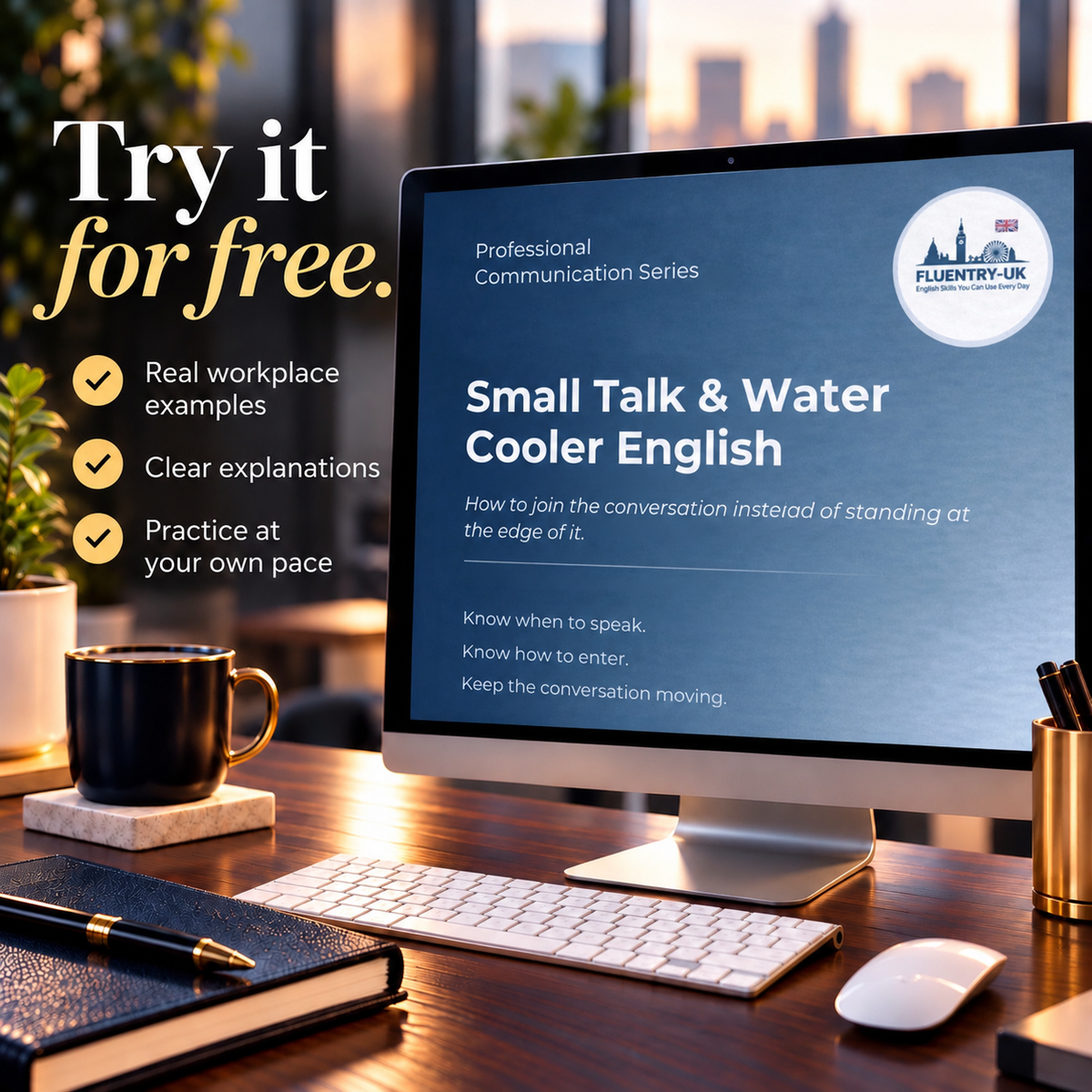 Small Talk & Water Cooler English | PDF | Professional Communication Series | F L U E N T R Y - U K