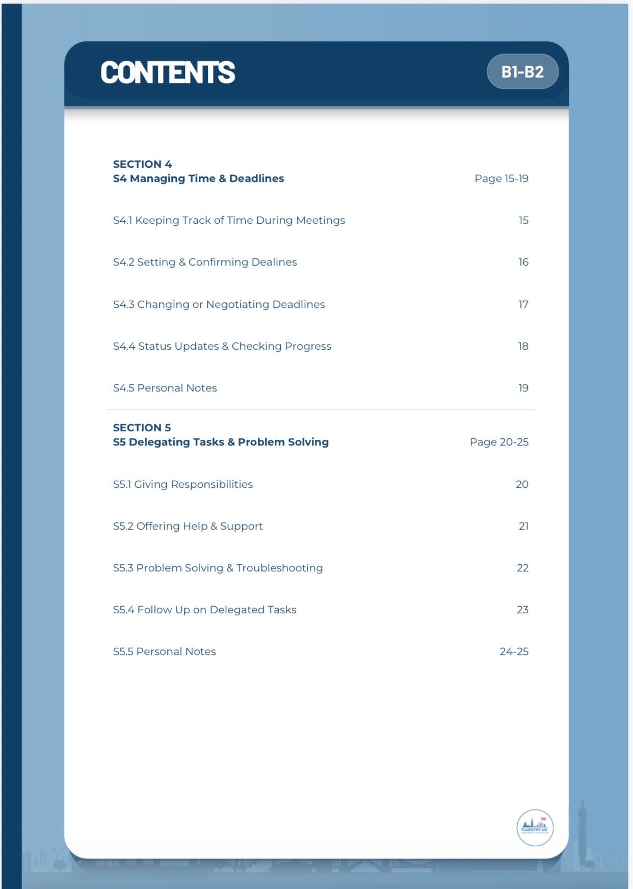 Professional Communication Toolkit | UK Workplace English | Fluentry-UK