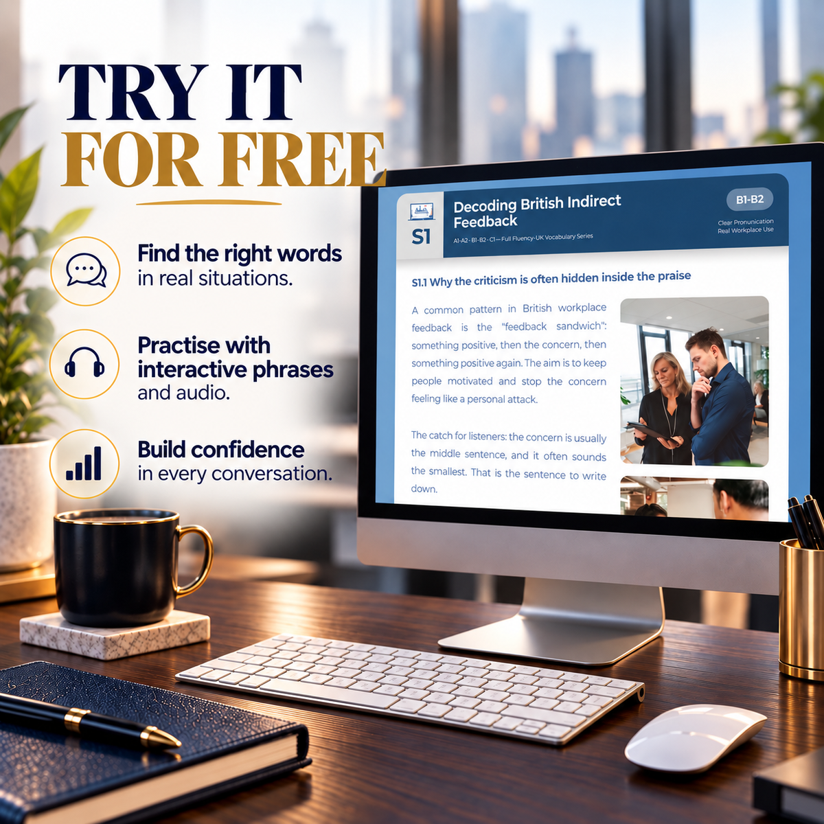Giving and Receiving Feedback | Interactive Toolkit + PDF | Professional Communication Series | F L U E N T R Y - U K