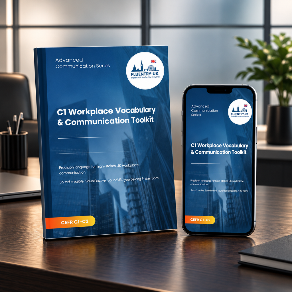 C1 Workplace Vocabulary & Communication Toolkit | PDF | Advanced Communication Series | F L U E N T R Y - U K