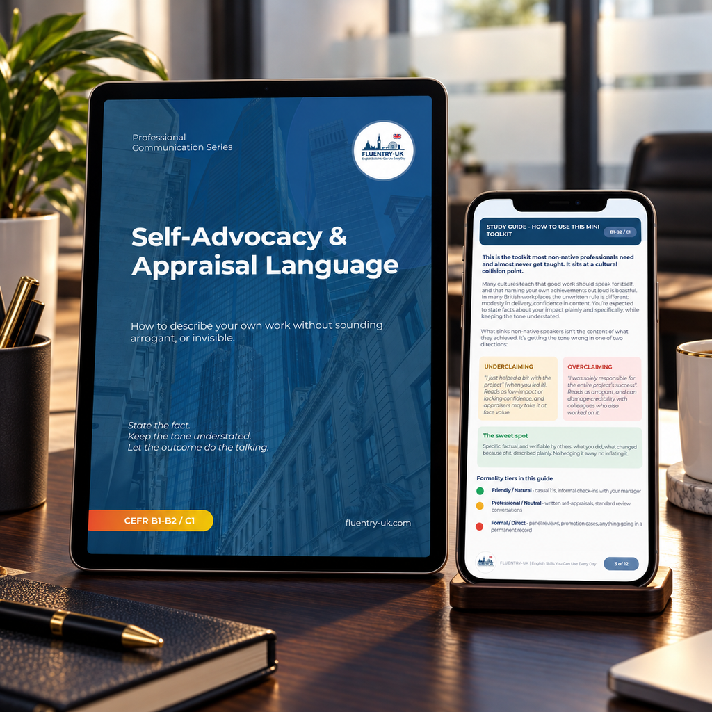 Self-Advocacy & Appraisal Language | PDF | Professional Communication Series | F L U E N T R Y - U K