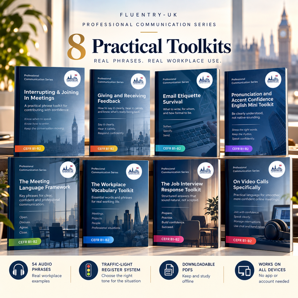 COMPLETE Professional Communication Series: All Toolkits | Best Value | F L U E N T R Y - U K