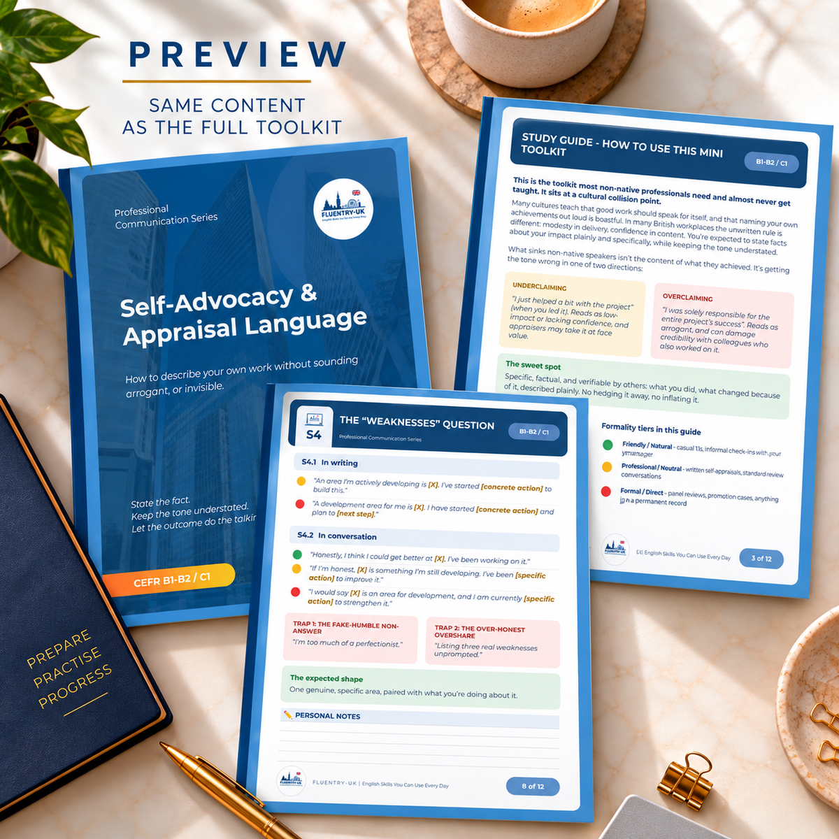 Self-Advocacy & Appraisal Language | PDF | Professional Communication Series | F L U E N T R Y - U K