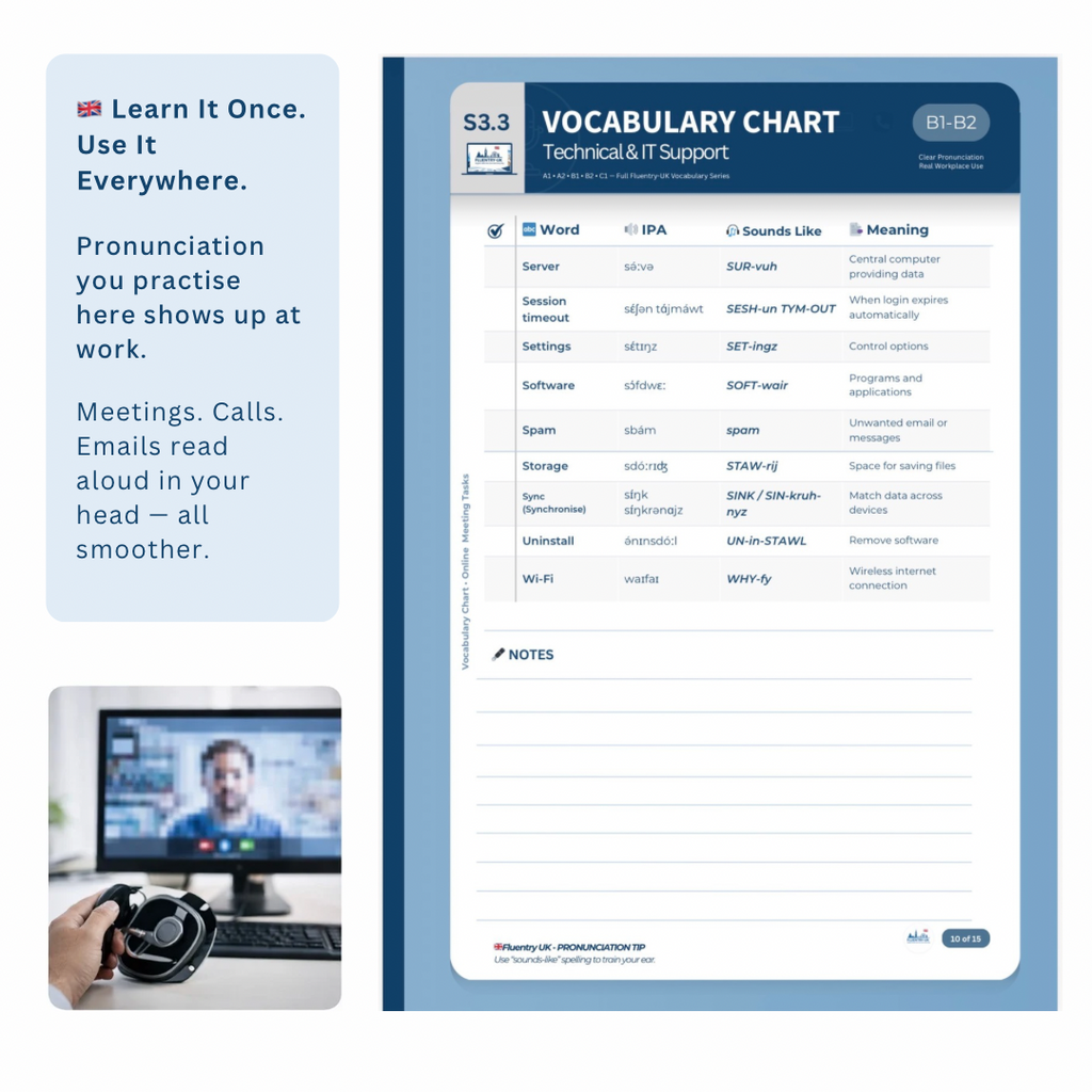 Workplace Vocabulary Toolkit — British English for Non-Native Professionals
