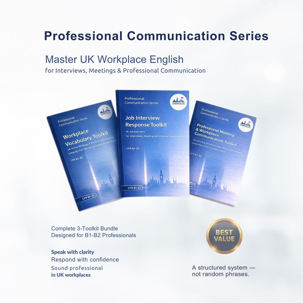 Business English toolkits bundle for workplace communication