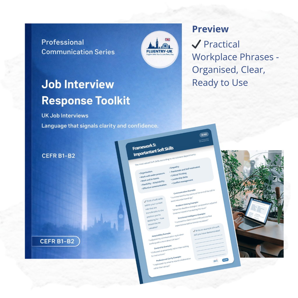 Interview Reset Toolkit — Structured English for Tech & Corporate Interviews